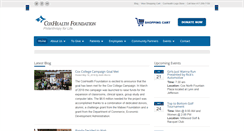 Desktop Screenshot of coxhealthfoundation.com