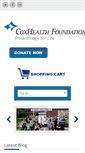 Mobile Screenshot of coxhealthfoundation.com
